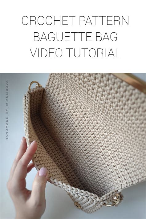 Easy Crochet Baguette Bag Pattern For Beginners .